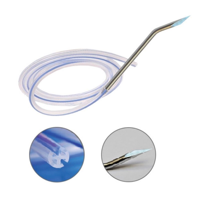 Dreno de Silicone redondo canelado - Cx 20 unidades